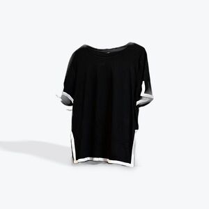 Yes fashion Black and White Women's Top